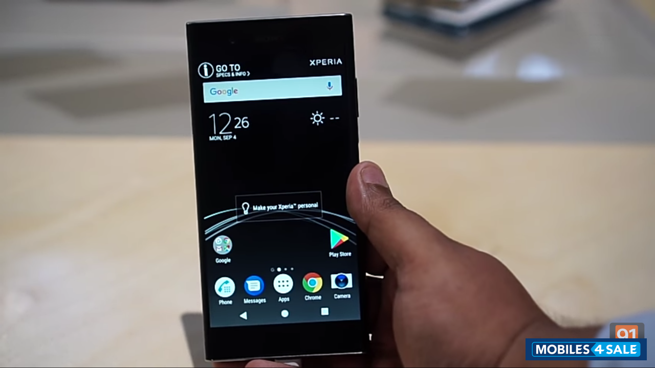 Black Sony Xperia XA1