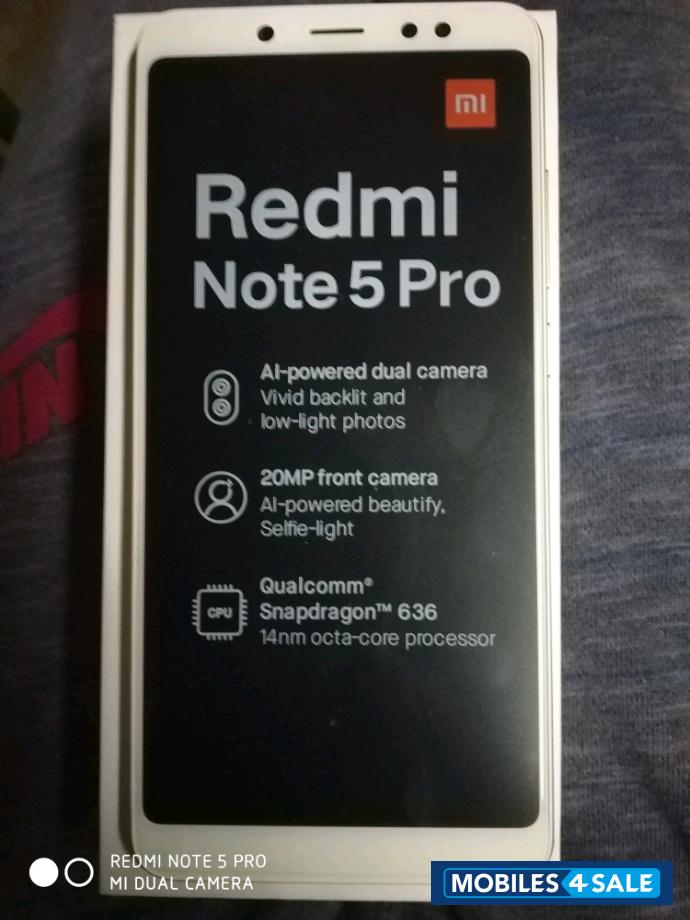 Rose Gold Redmi  Note 5pro