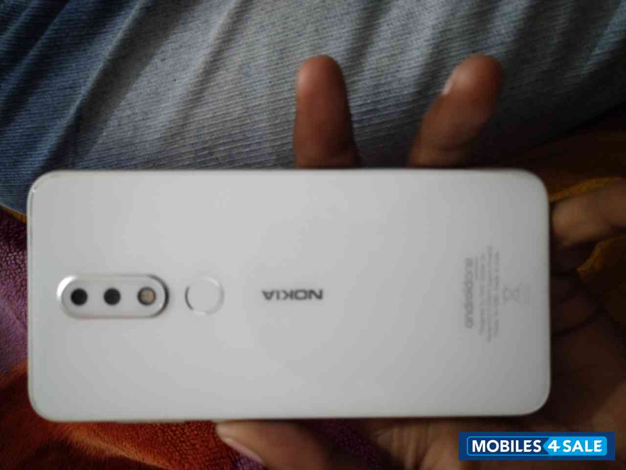 White Nokia  6.1plus