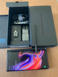 Samsung  Brand New Galaxy Note 9 with S-Pen (Midnight Black, 128 GB)