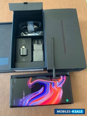 Black Samsung  Brand New Galaxy Note 9 with S-Pen (Midnight Black, 128 GB)