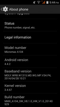 Micromax  Canvas A1