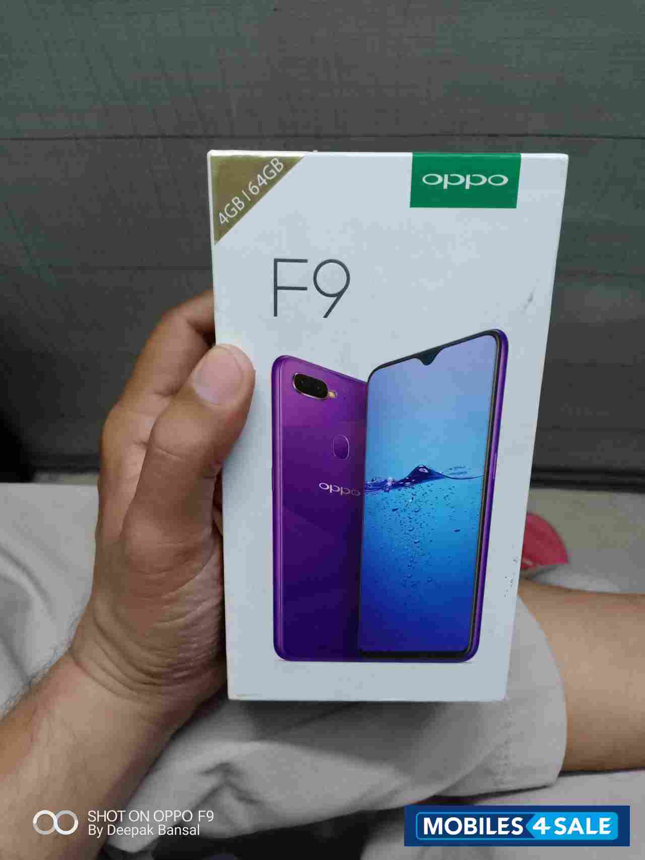 Stellar Purple Oppo F-series F9