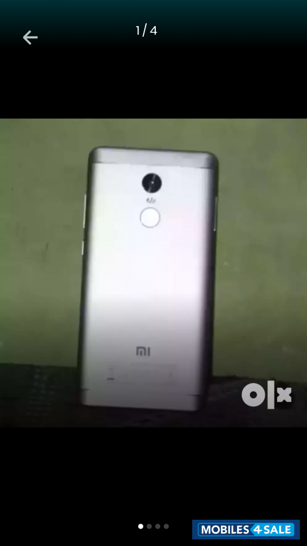 Silver Xiaomi  Mi note 4