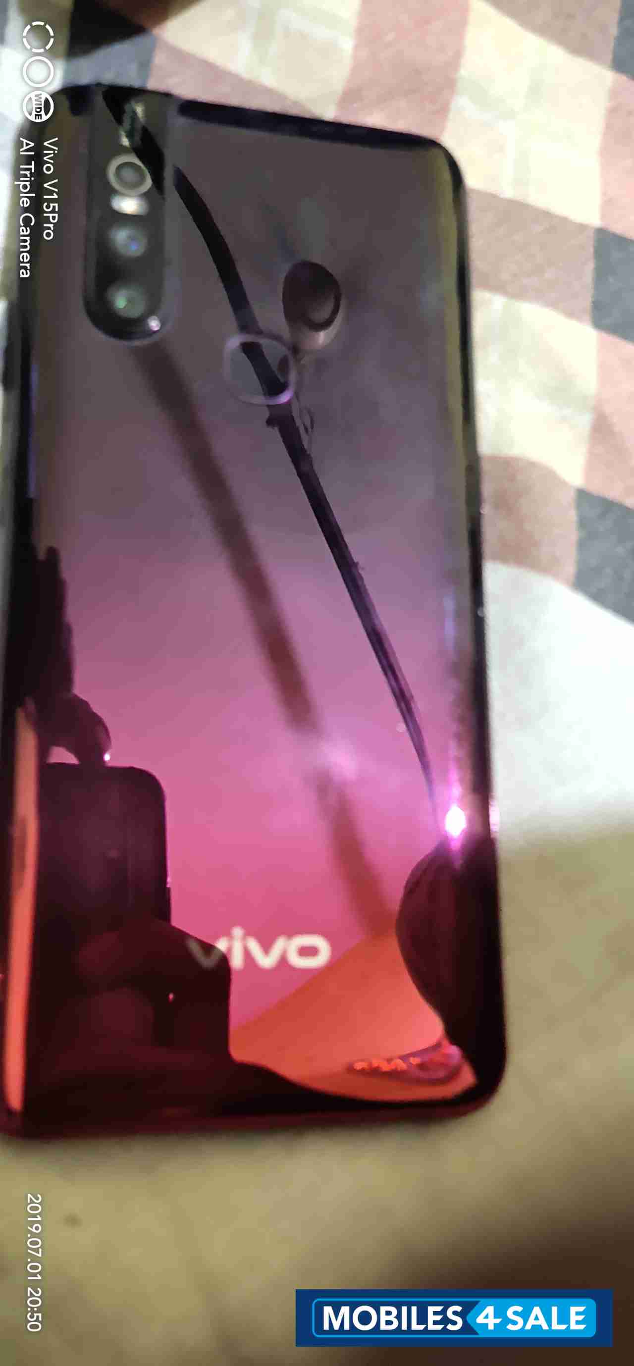 Vivo  V15 6gb 64 gb internal