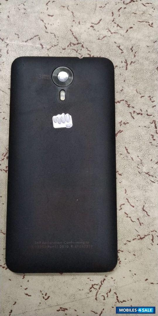 Black Micromax Canvas Nitro 4G