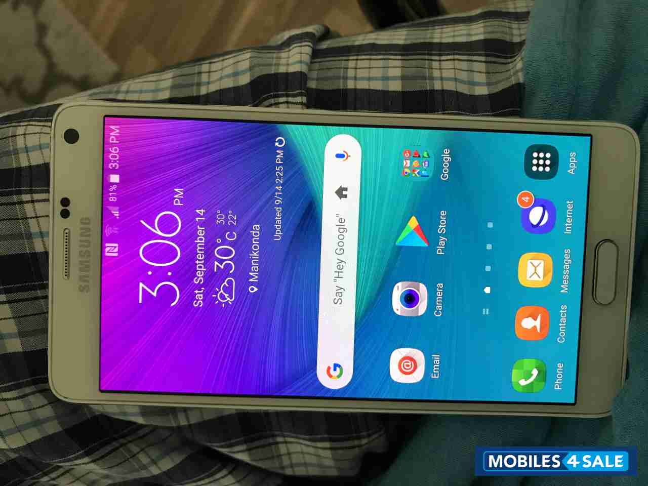 Samsung  Galaxy Note 4