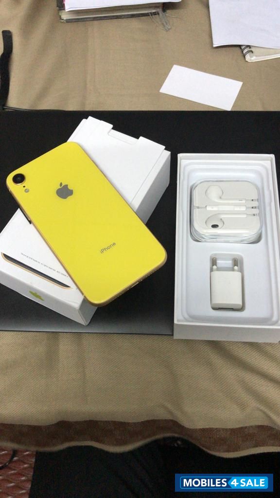 Yellow Apple  iPhone XR 256 GB first copy