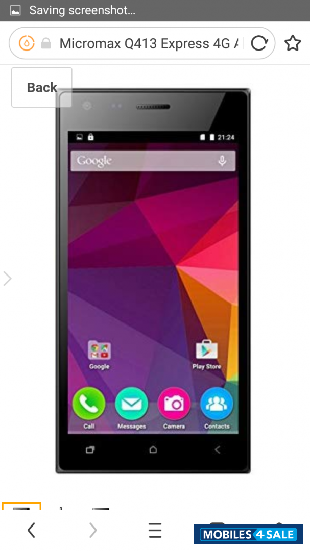 Micromax  Canvas Q 413