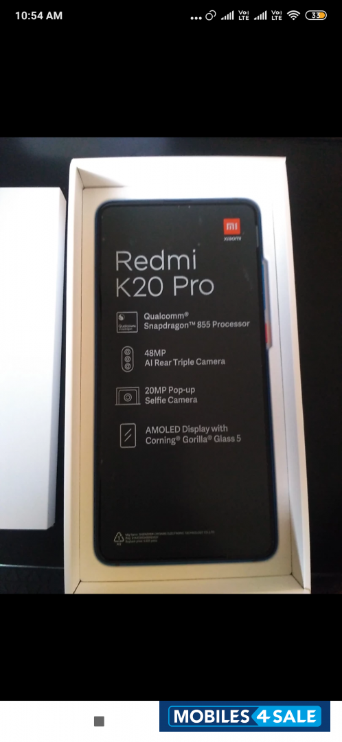 Black Xiaomi  Redmi K20 Pro Carbon Black...8GB 256GB