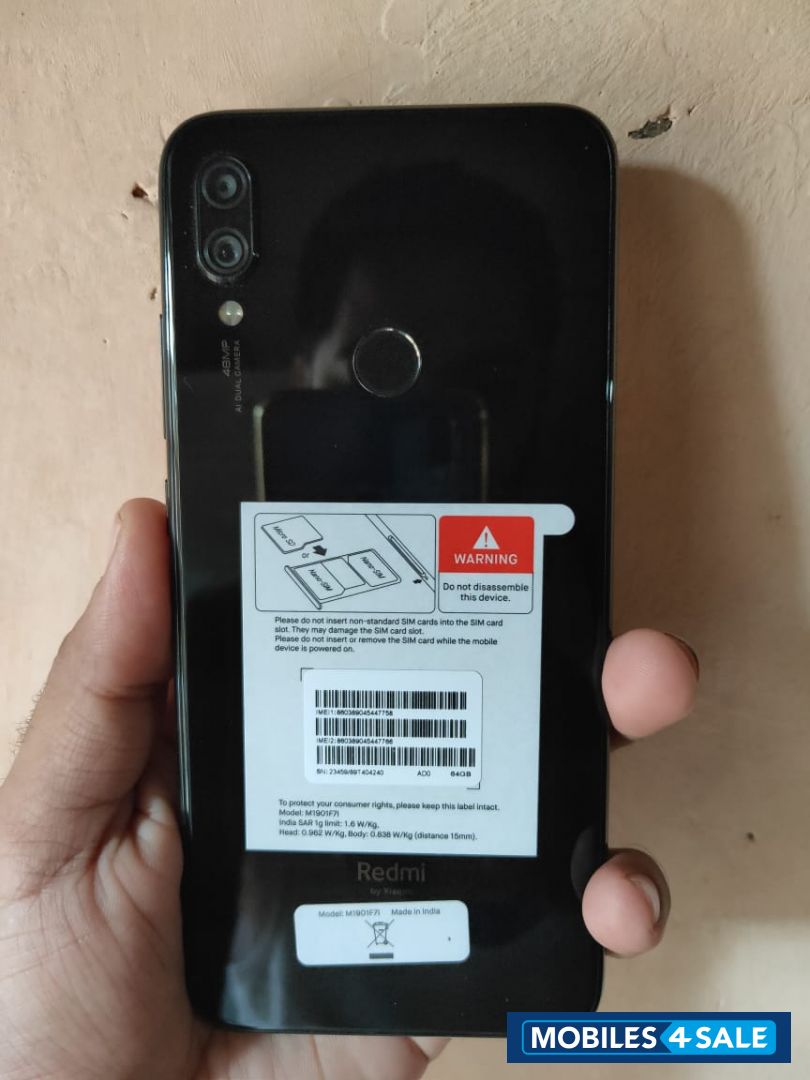 Onyx Black Xiaomi  Redmi Note 7S