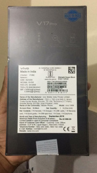 Black Vivo  Vivo v17 pro