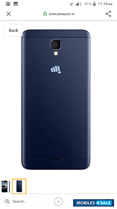 Blue Micromax  Bharat 4