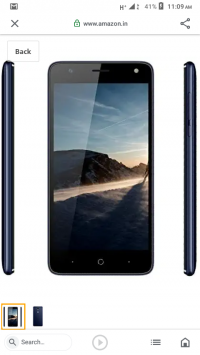 Blue Micromax  Bharat 4