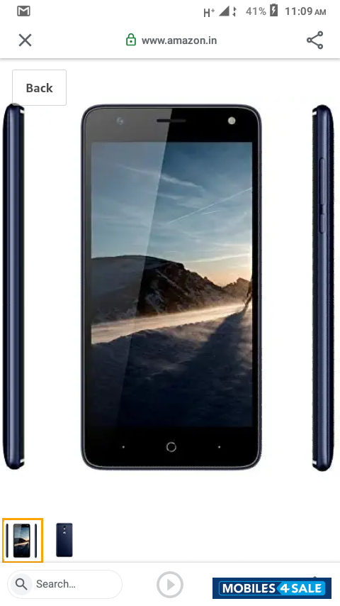 Blue Micromax  Bharat 4