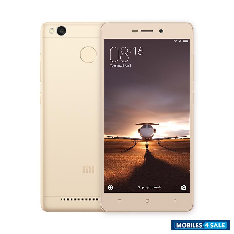 Gold Xiaomi Redmi 3S