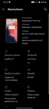 OnePlus  One plus 7T