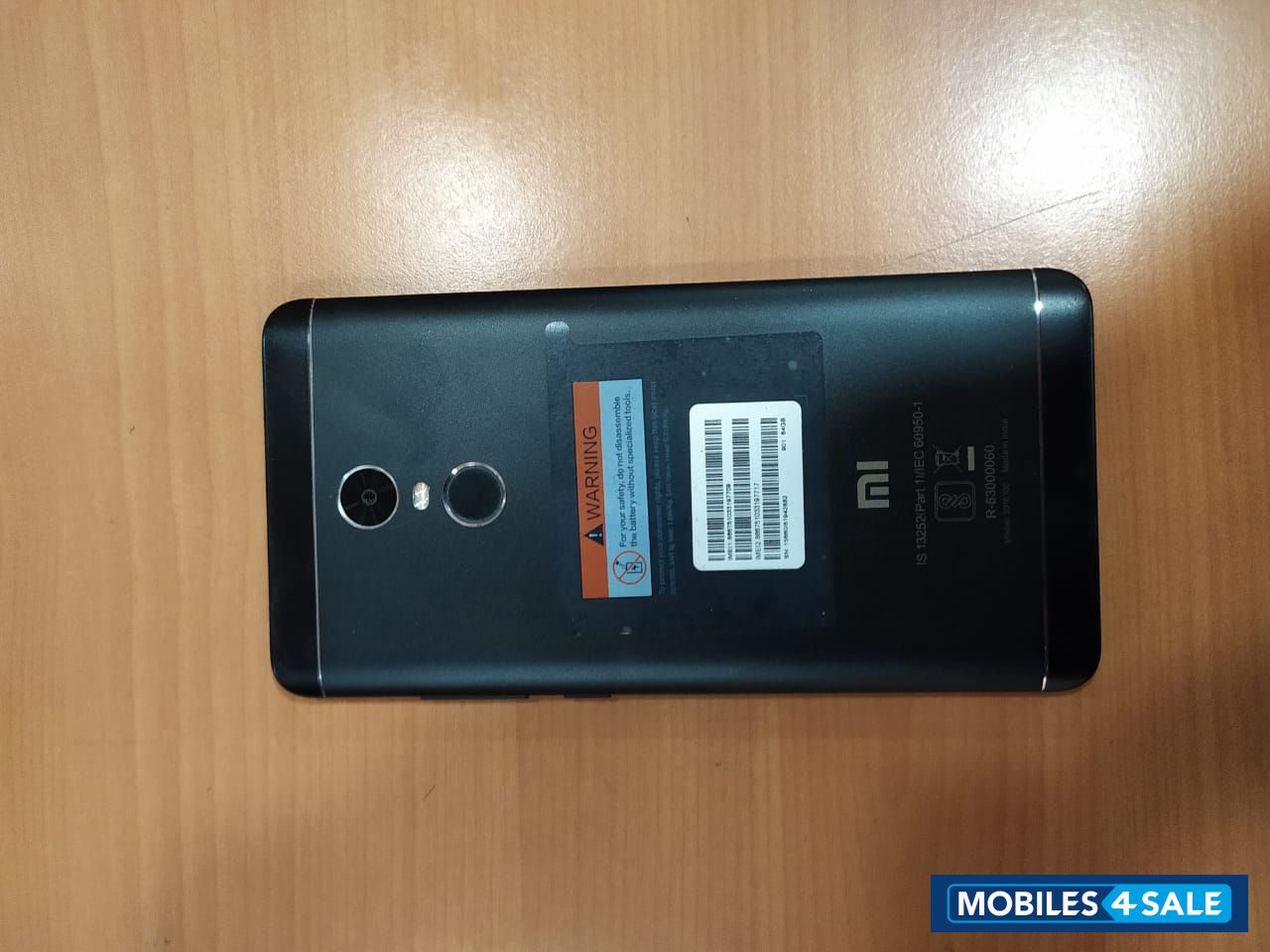 Black Xiaomi Redmi Note 4