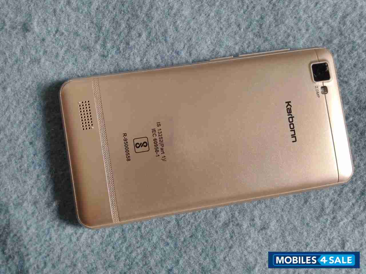 Gold Karbonn  A40 indian