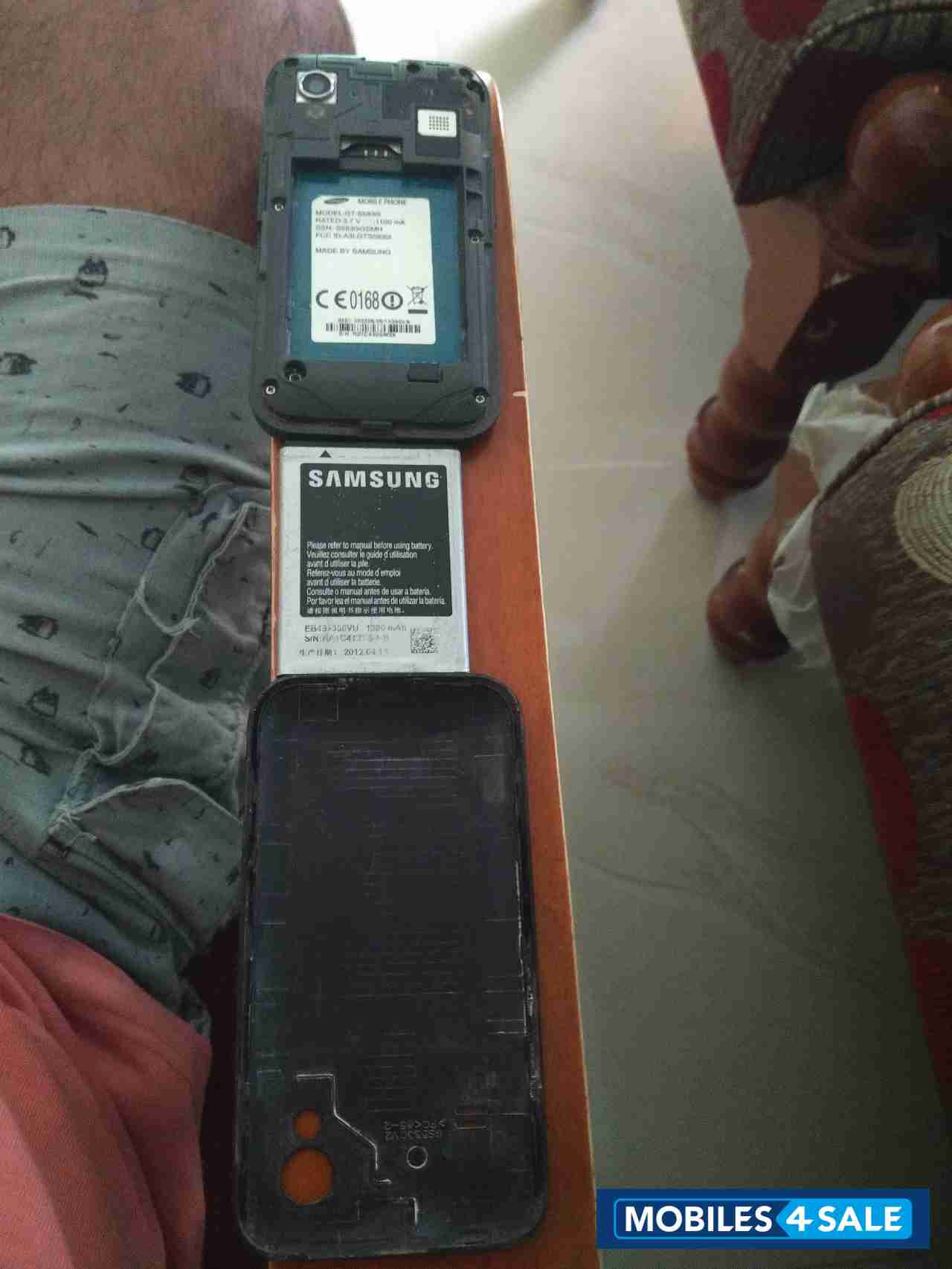 Black Samsung  Galaxy ace GT 5830i