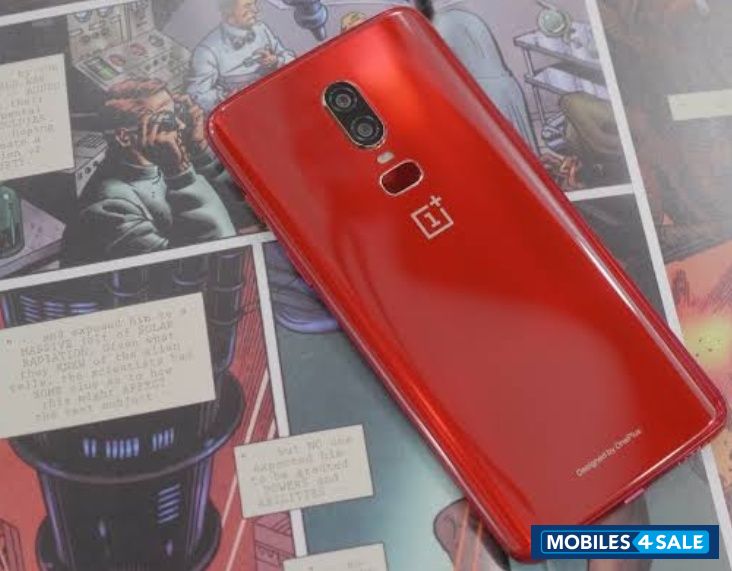 Red OnePlus  OnePlus 6