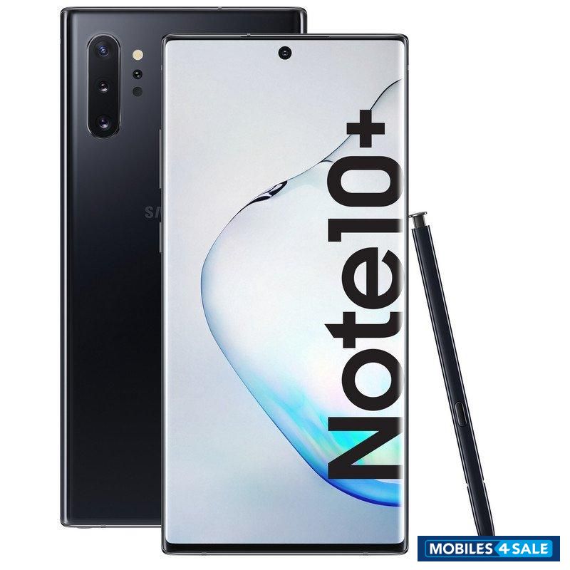 Black Samsung  Galaxy Note 10 plus