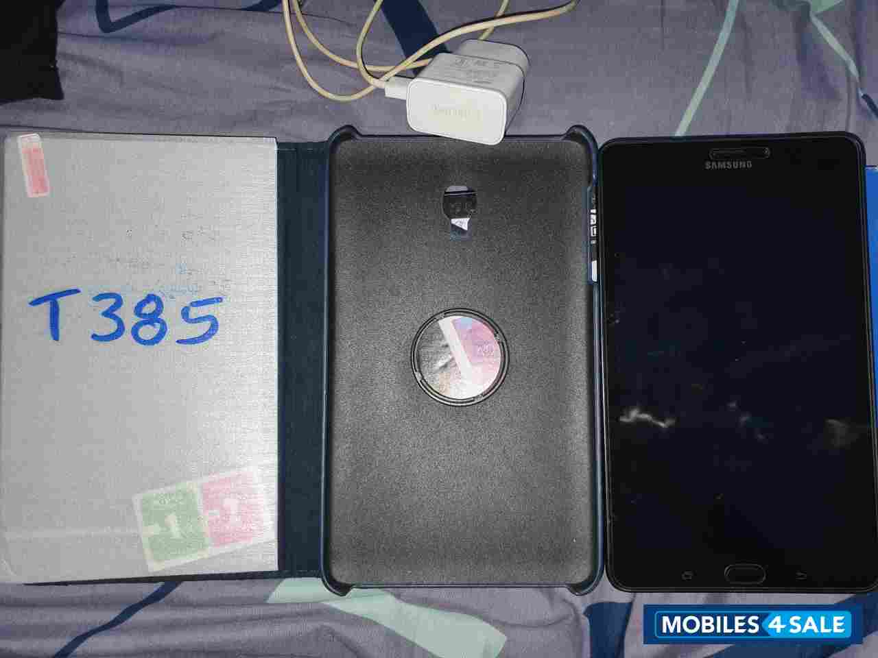 Black Samsung  Tab A SM-T385