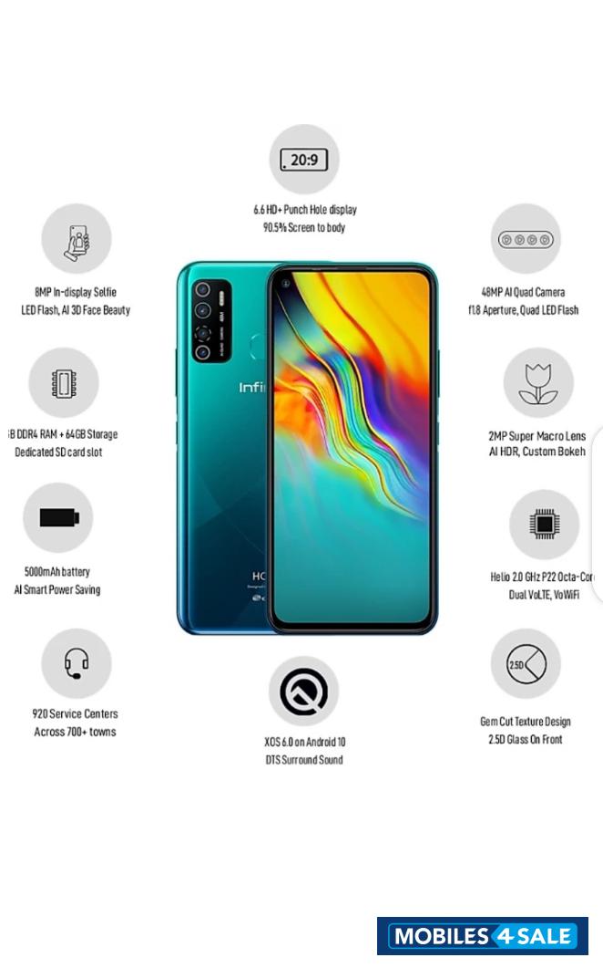 Ocean Wave Infinix  Hot 9 Pro