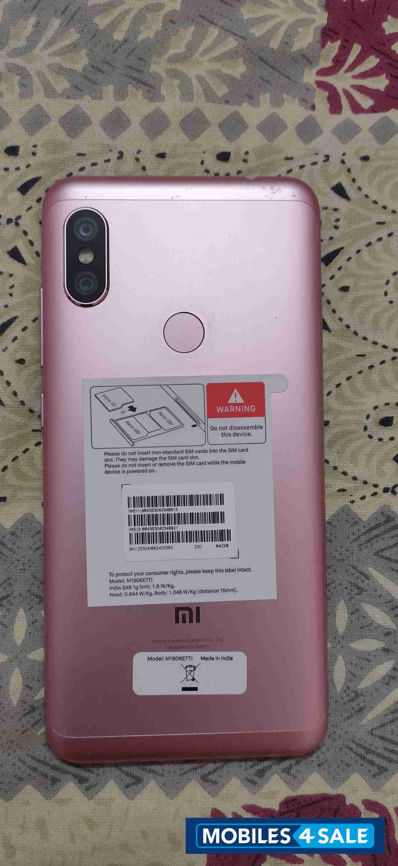 Redmi  Note 6 pro