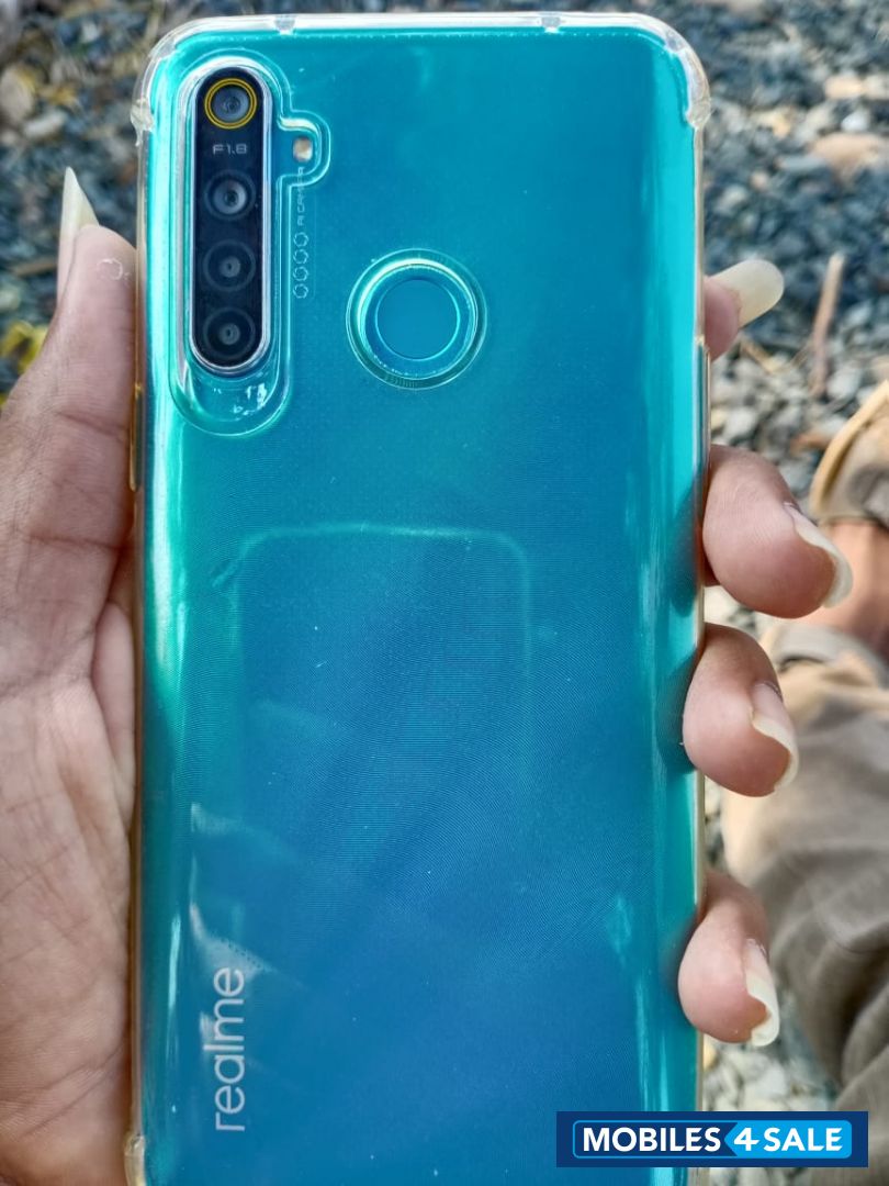 Aqua Blue Realme  Realme5i