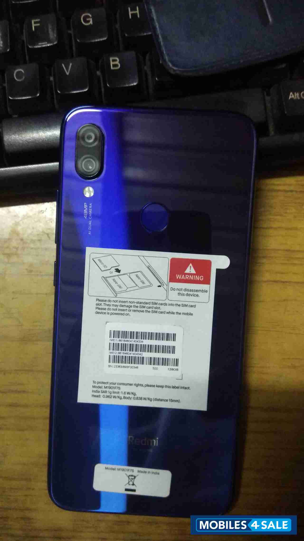 used-2019-redmi-note-7-pro-6-128-gb-for-sale-in-kolkata-neptune-blue