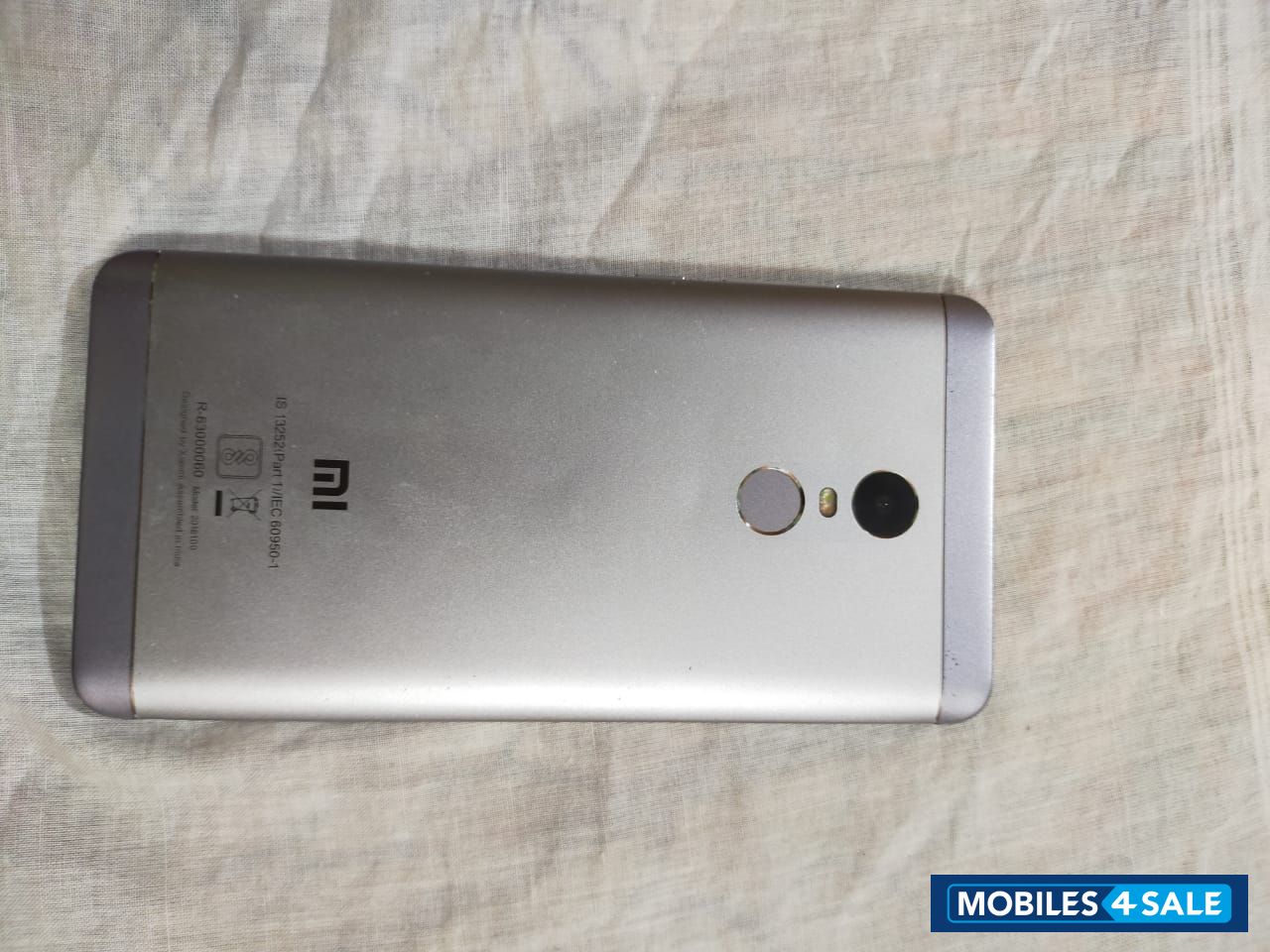 Silver Redmi  Note 4