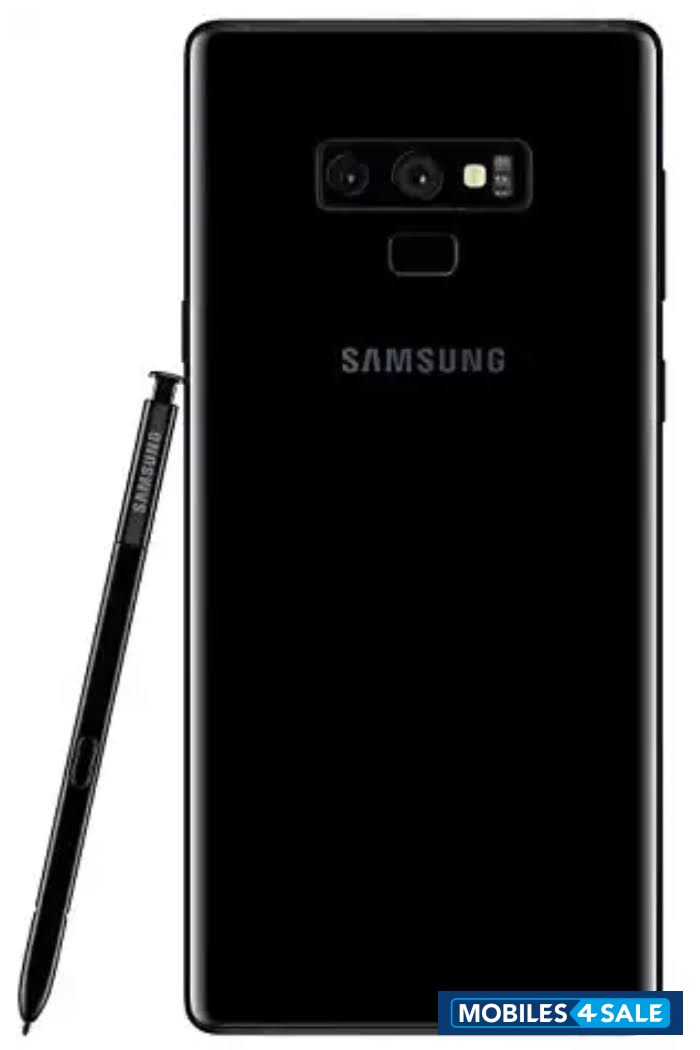 Black Samsung Galaxy Note 9