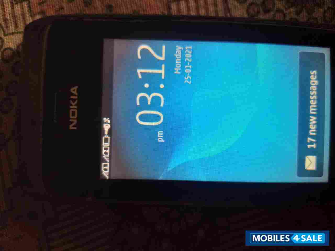 Black Nokia Asha 308