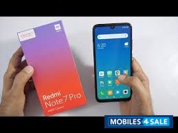 Blue Xiaomi  Redmi note 7pro