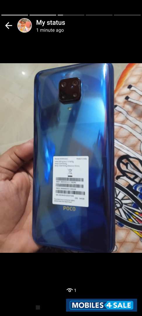 Blue POCO  M2 pro