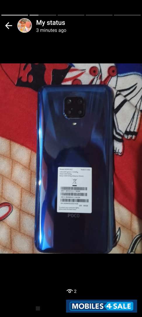 Blue POCO  M2 pro