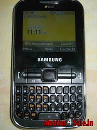 Black Samsung Chat C3222