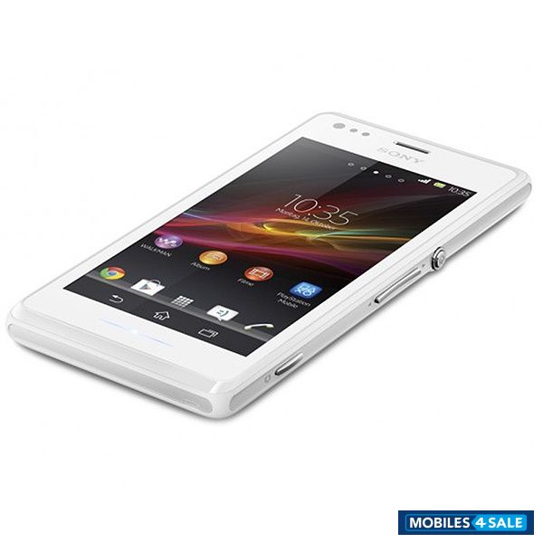 White Sony Xperia M Dual