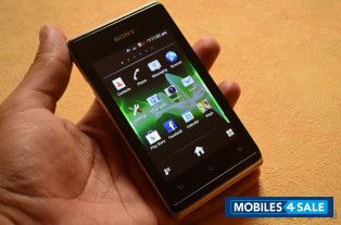 Black Sony Xperia E Dual