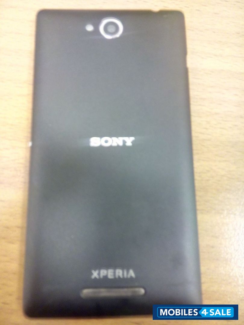 Black Sony Xperia C