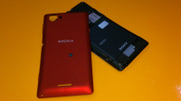 Black And Red Sony Xperia L