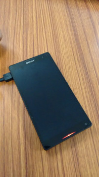 Black Sony Xperia ZL