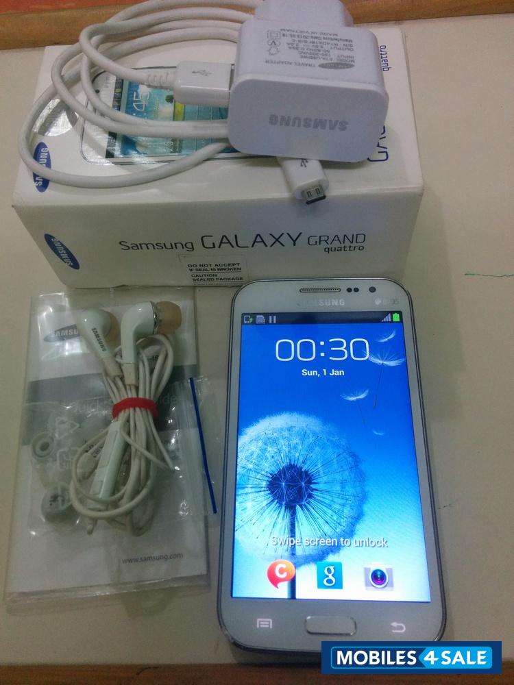 White Samsung Galaxy Grand Quarttro