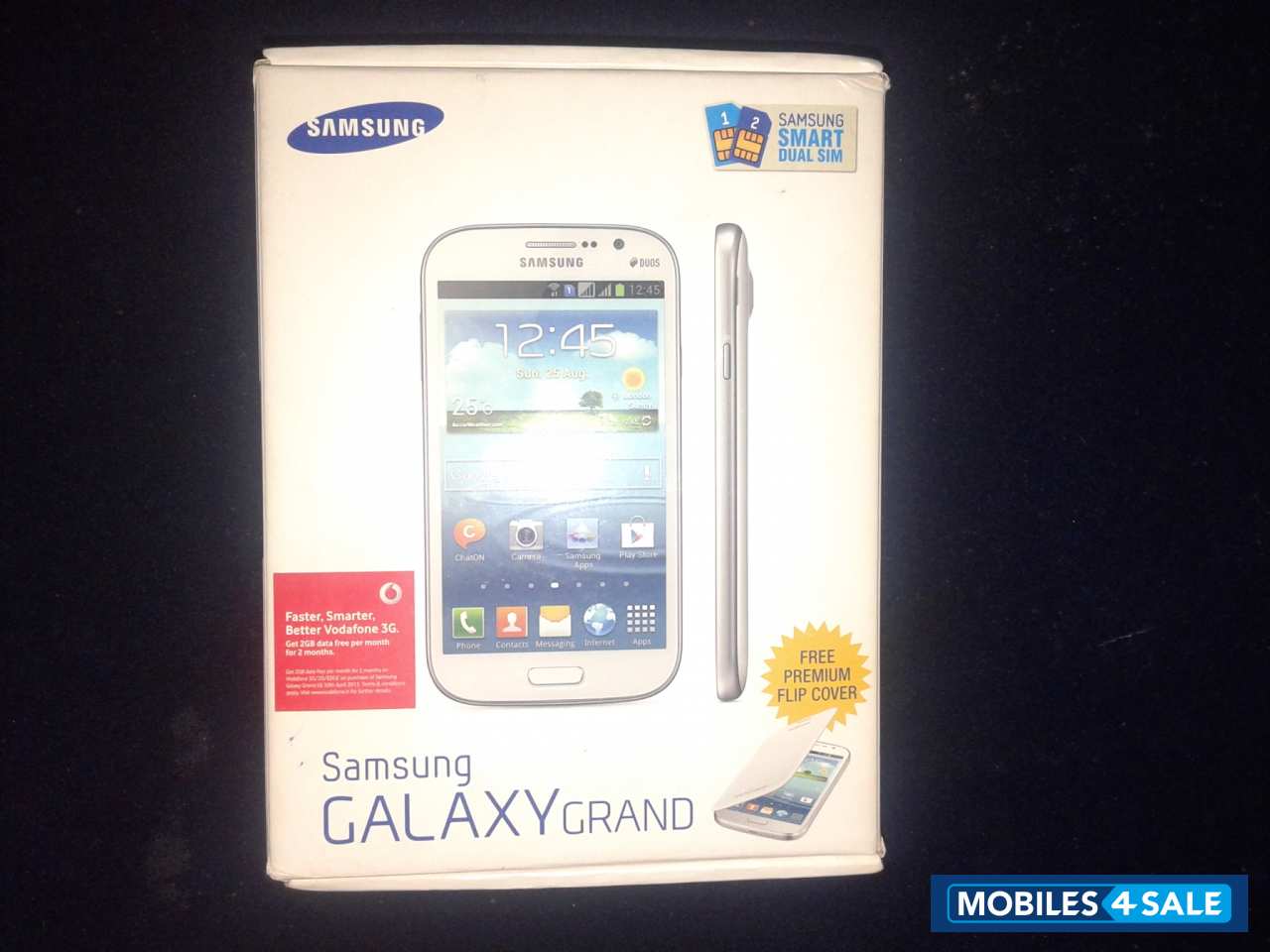 Black Samsung Galaxy Grand GT-I9082