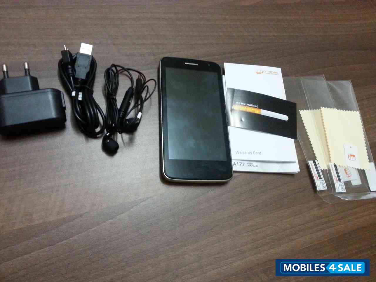 Black Micromax Canvas 2.2 A114