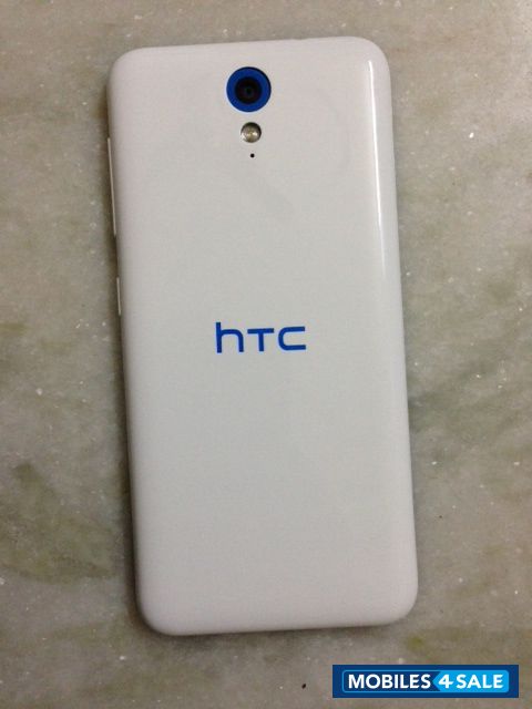 White With Blue Border HTC Desire 620G Dual SIM