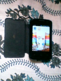 Black Micromax  Micromax Bolt A37B