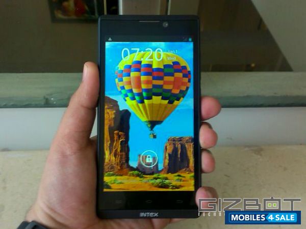 Black Intex Aqua i5 HD