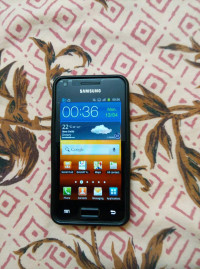 Black Samsung Galaxy S Advance I9070